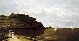 Alfred Thompson Bricher Wall Art - Looking out to Sea 2